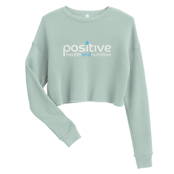 Ladies Positive Crop Sweatshirt