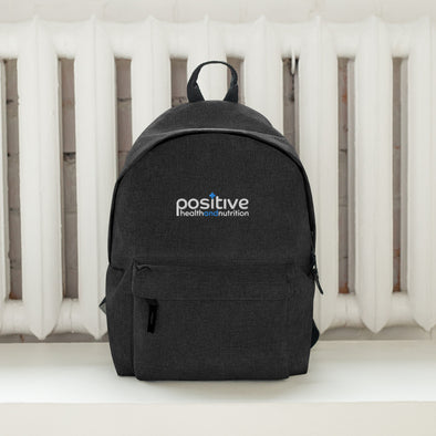 Positive Embroidered Backpack