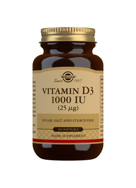 Solgar-Vitamin D3 1000iu