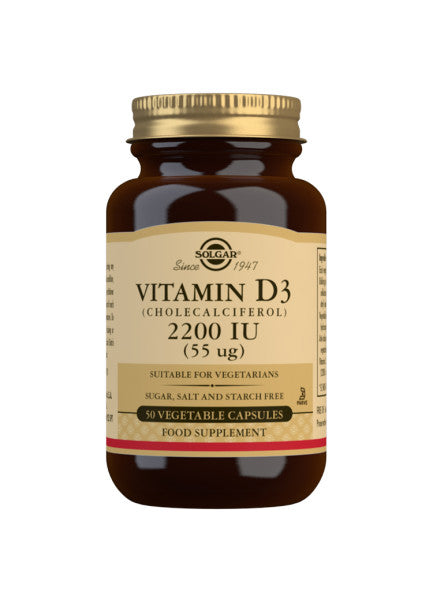 Solgar-Vitamin D3 2200iu