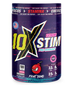 10 x nutrition stim pre 450mg caffiene 